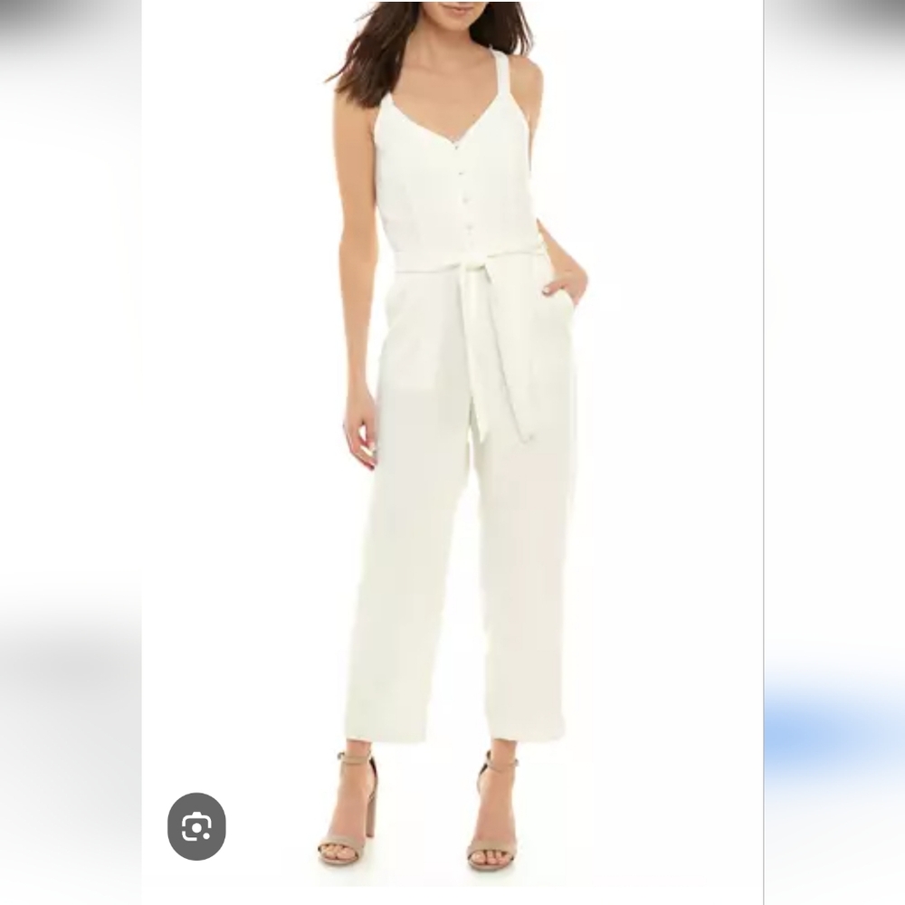 Women's White Jumpsuit